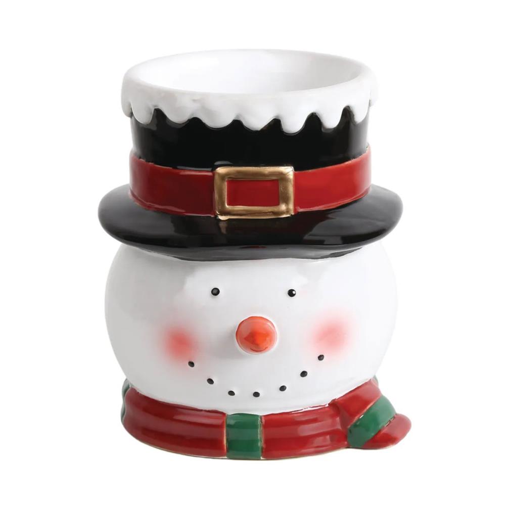 Aroma Snowman Head Ceramic Wax Melt Warmer £6.74